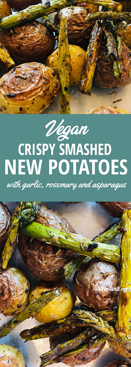It’s so hard to stop eating these, they are THAT good! These potatoes compliment so many whole foods plant based recipes #veganrecipes #vegandinner #veganmeals