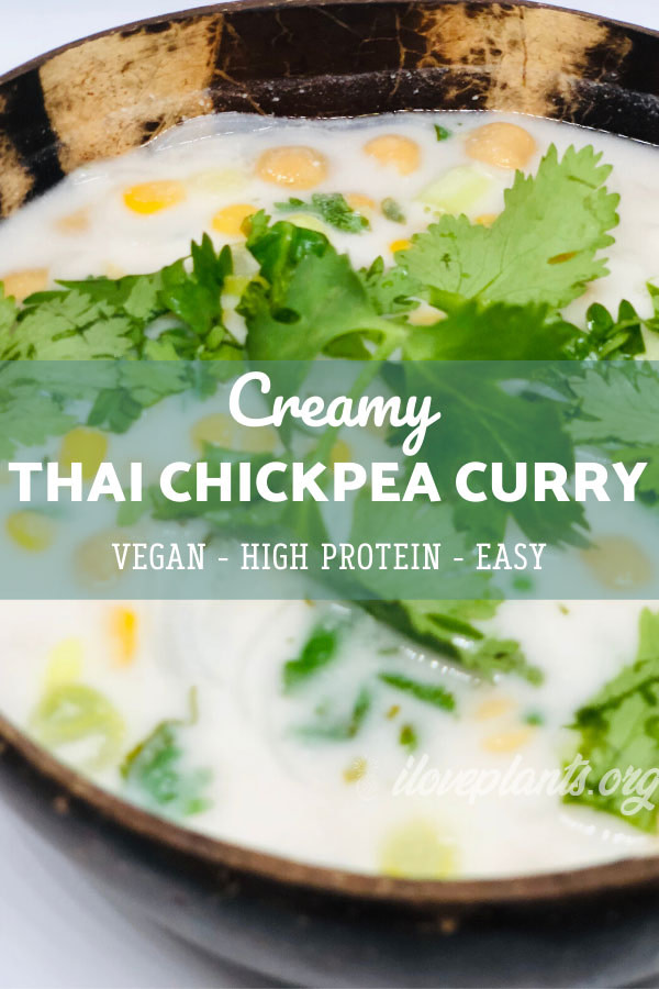 You put the lime in the coconut! Check out this delicious vegan Thai recipe! #vegandinner #vegancurry #plantbasedrecipes #plantbasedewating #plantbasedprotein